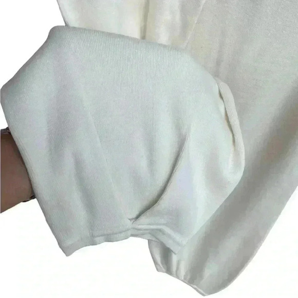 Amazon Wide leg pants for women, high waisted pants Ivory size small - Picture 6 of 9